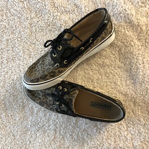 ✨Sperry Topsider Cheetah Shoes Size 8✨